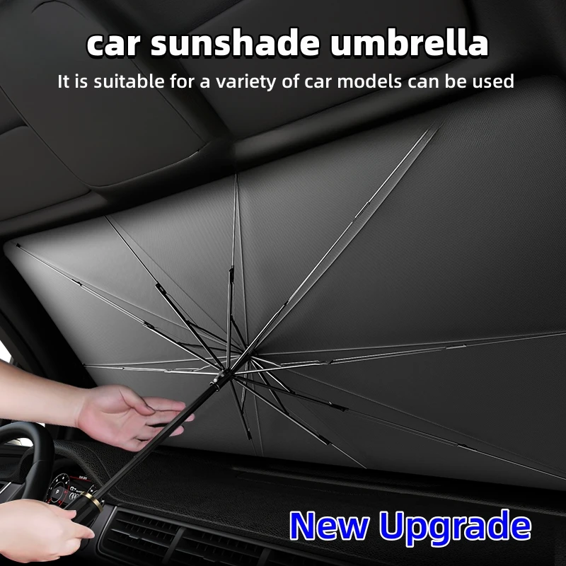 Car Sunshade Windshield Umbrella Foldable - Wielofunkcyjne, wygodne, składane osłony przeciwsłoneczne na