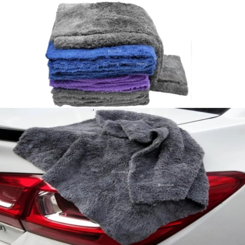 Microfiber Car Drying Towel Super Absorbent - 350GSM 40X40CM myjnia samochodowa ręcznik z