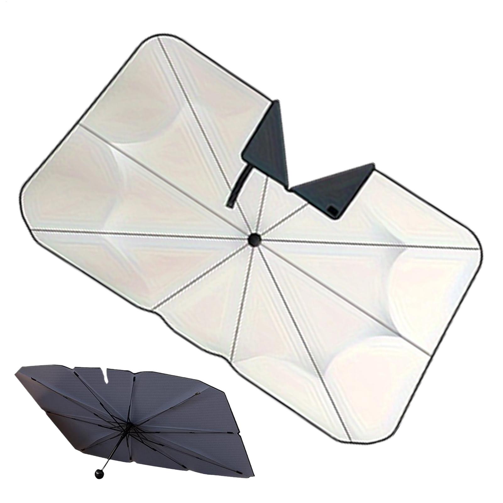Car Sunshade Windshield Umbrella Foldable - Przenośny parasol przeciwsłoneczny do samochodu na