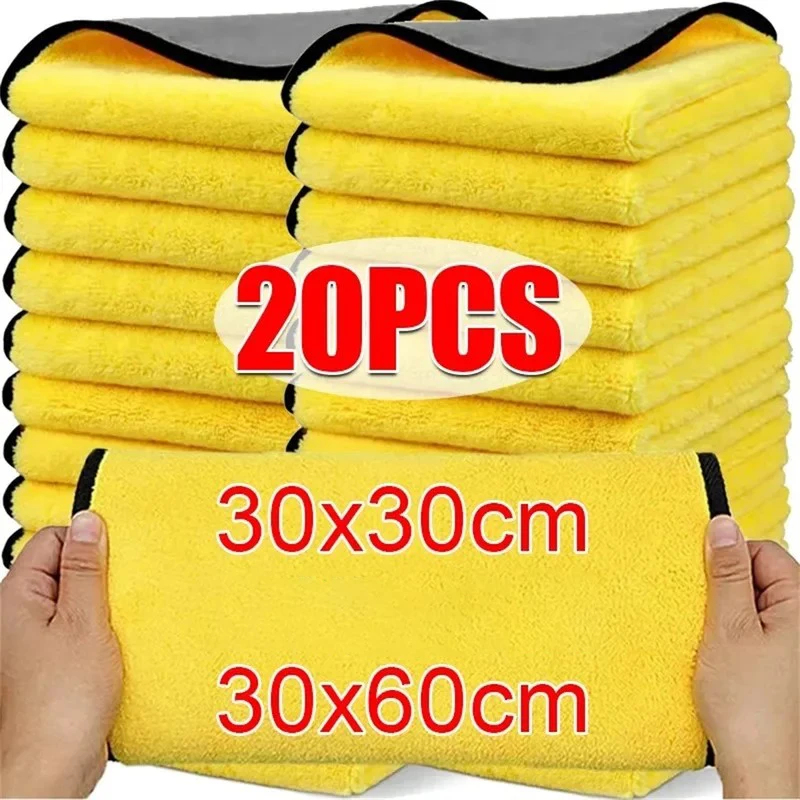 Dwustronne ściereczki z mikrof – Microfiber Car Drying Towel Super Absorbent recenzja i cena