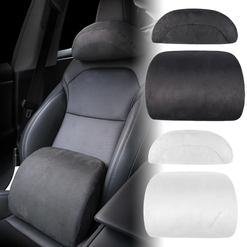 Poduszka na szyję i zagłówek d – Memory Foam Car Neck Pillow Lumbar Support recenzja i cena