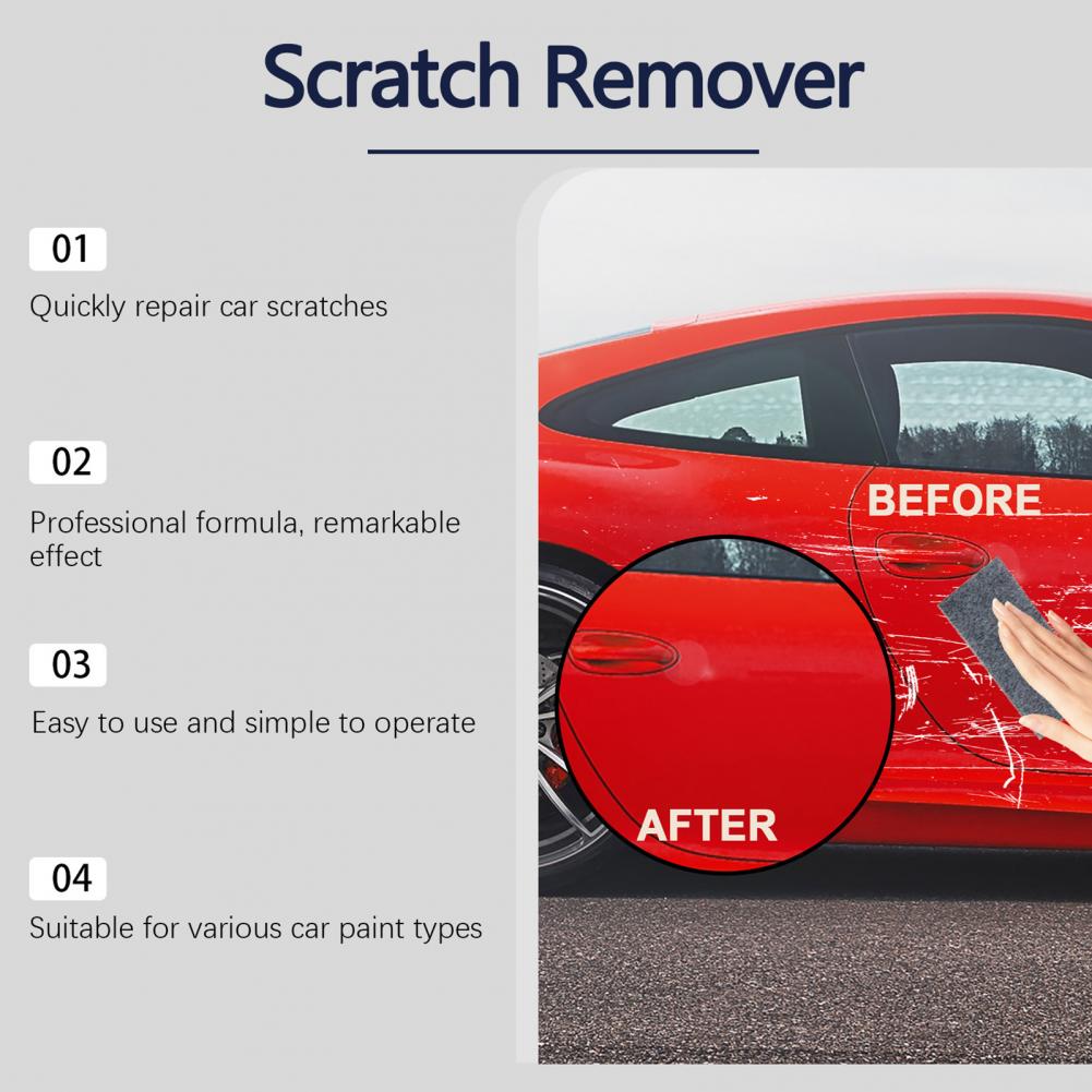 Nano Sparking Cloth Car Scratc – Car Scratch Repair Polishing Wax Paste recenzja i cena
