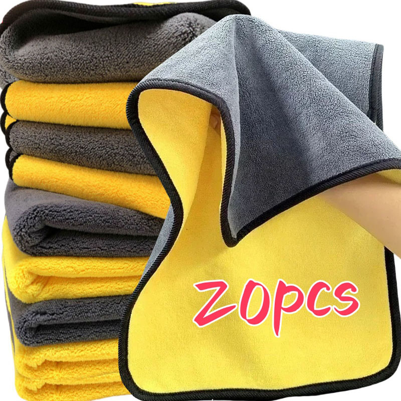 1/20 szt. Grubsze ściereczki z – Microfiber Car Drying Towel Super Absorbent recenzja i cena