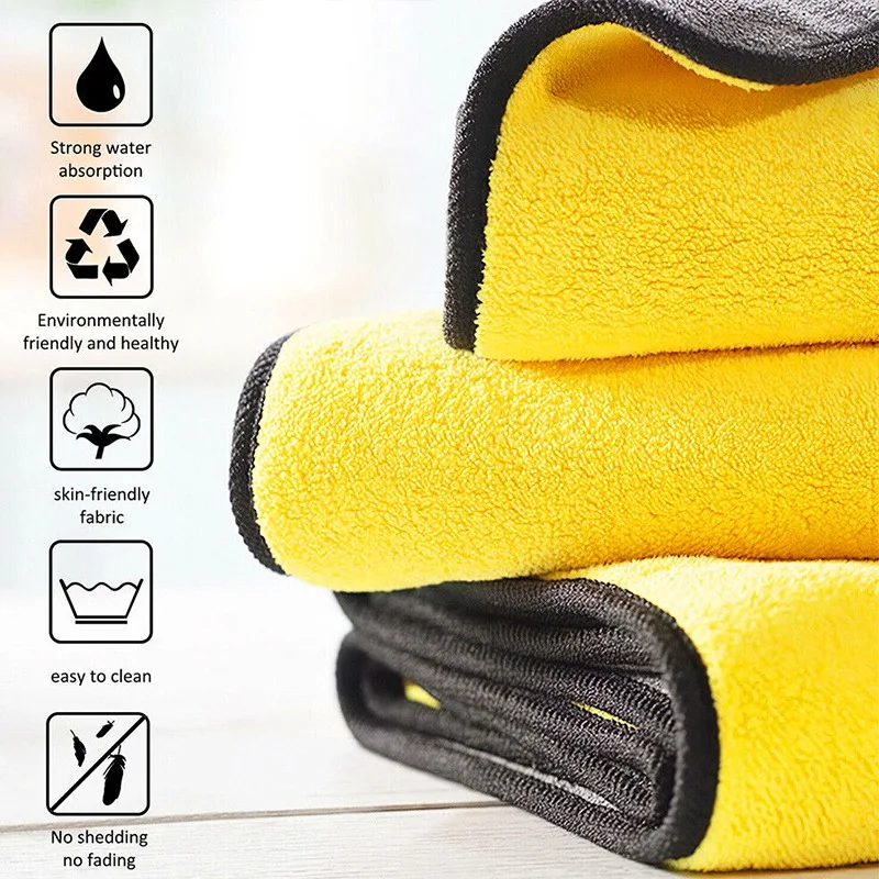 1/20 szt. Grubsze ściereczki z – Microfiber Car Drying Towel Super Absorbent recenzja i cena