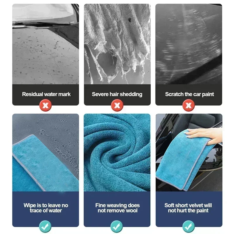 Pluszowa Ściereczka z Mikrofib – Microfiber Car Drying Towel Super Absorbent recenzja i cena