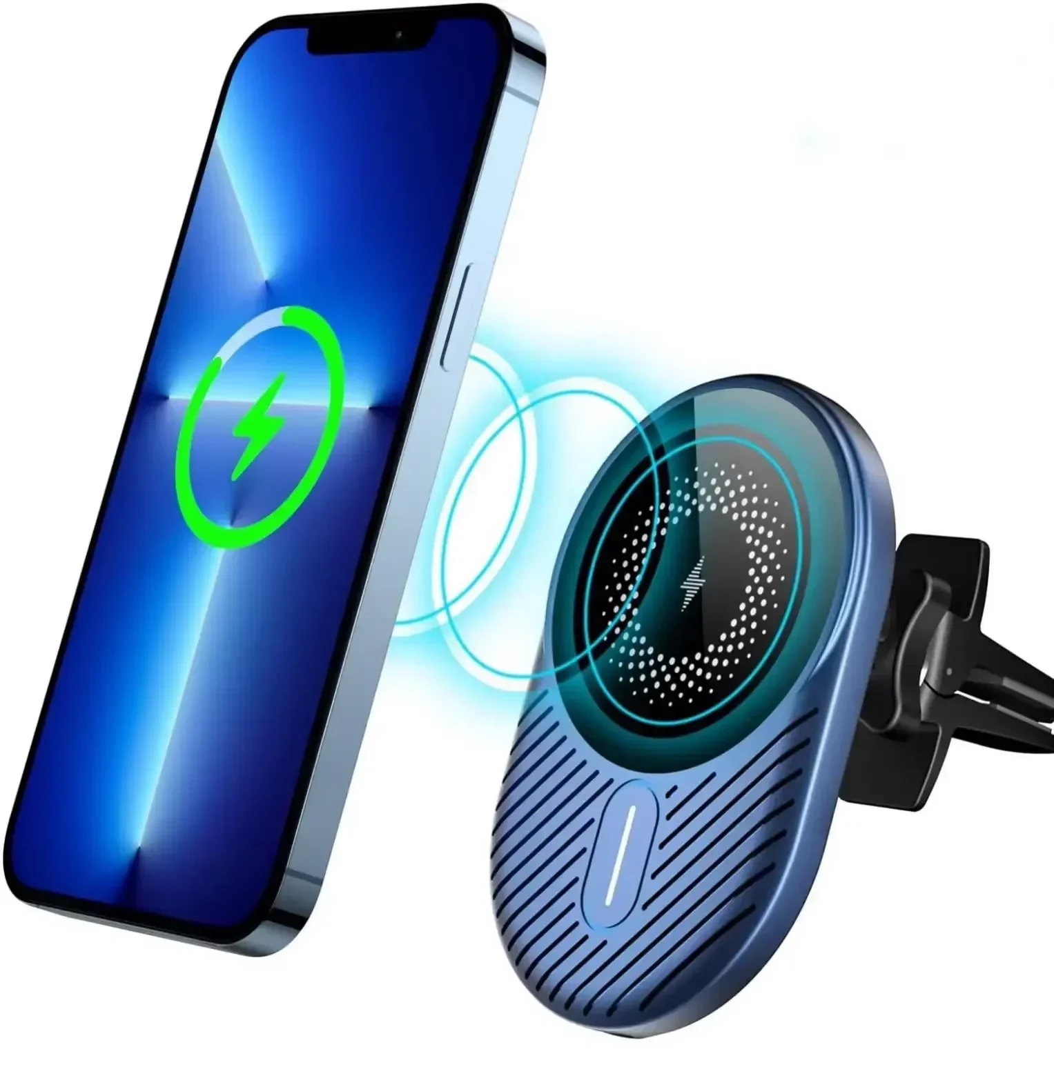 Magnetyczna bezprzewodowa łado – Wireless Car Charger Mount Fast Charging recenzja i cena