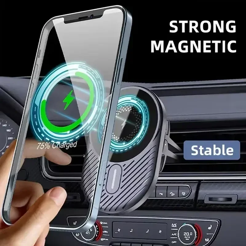 Magnetyczna bezprzewodowa łado – Wireless Car Charger Mount Fast Charging recenzja i cena