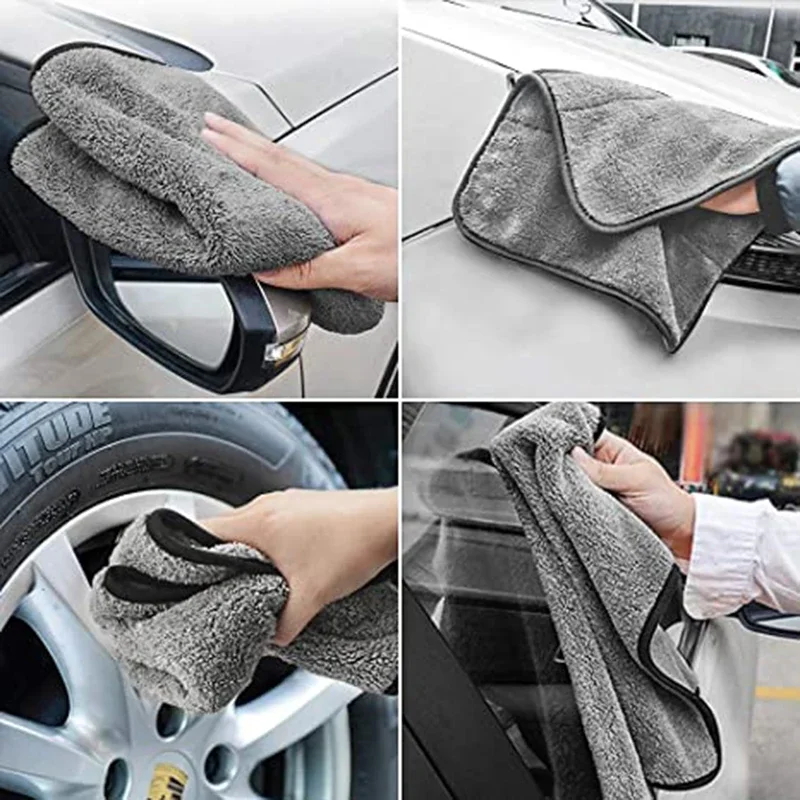Ręcznik z mikrofibry do czyszc – Microfiber Car Drying Towel Super Absorbent recenzja i cena
