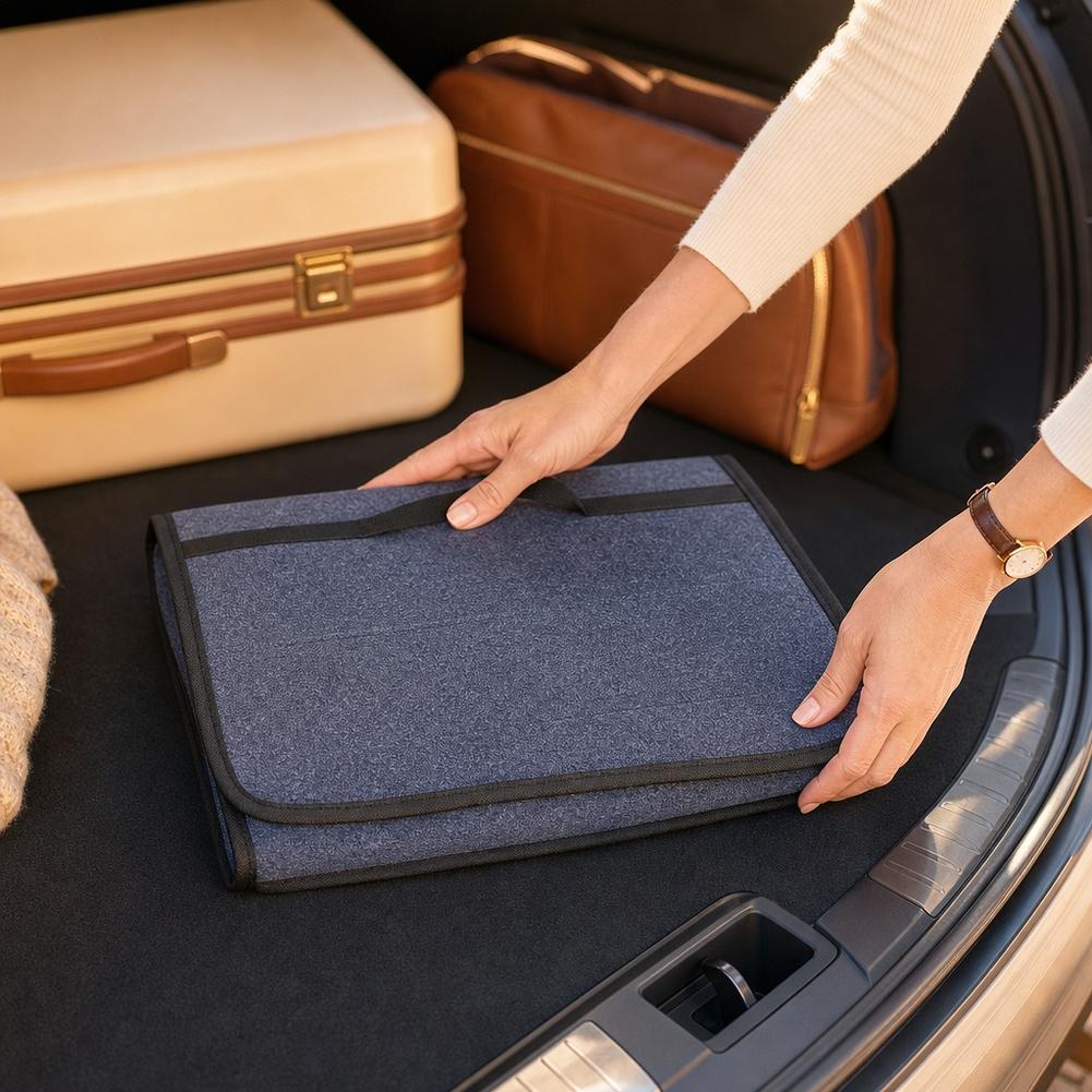 Uniwersalny organizer do bagaż – Car Trunk Organizer Foldable Storage Box recenzja i cena