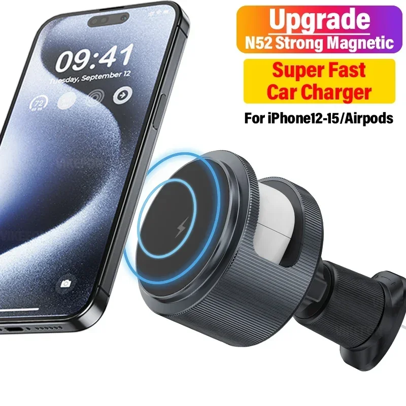 Magnetyczna, bezprzewodowa ład – Wireless Car Charger Mount Fast Charging recenzja i cena