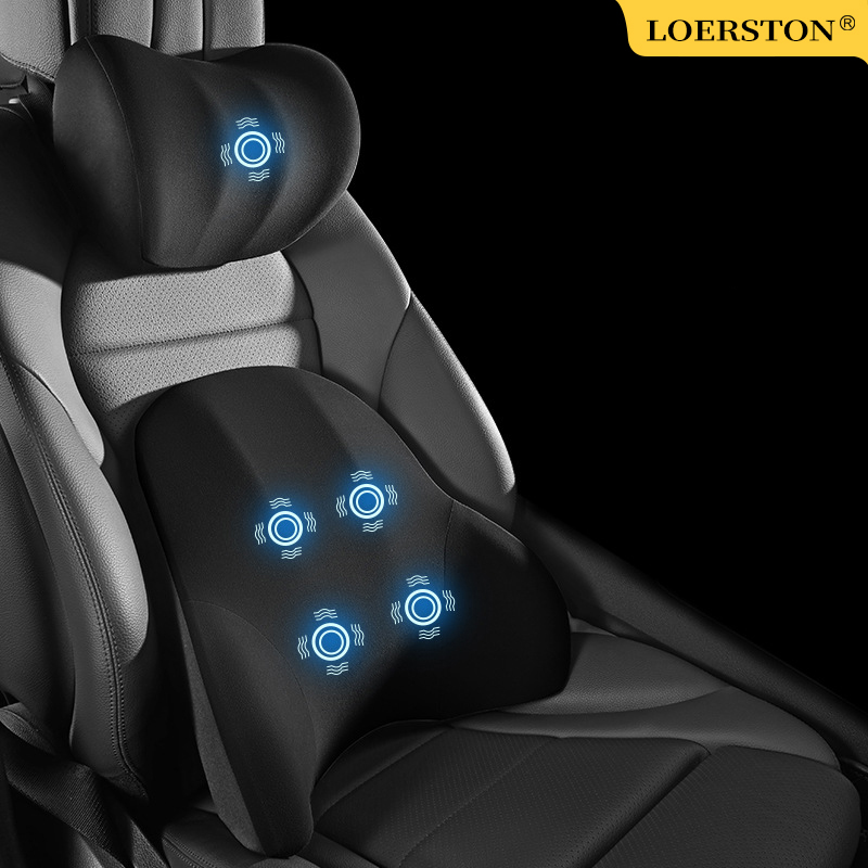 Skórzana stabilizator lędźwiow – Memory Foam Car Neck Pillow Lumbar Support recenzja i cena